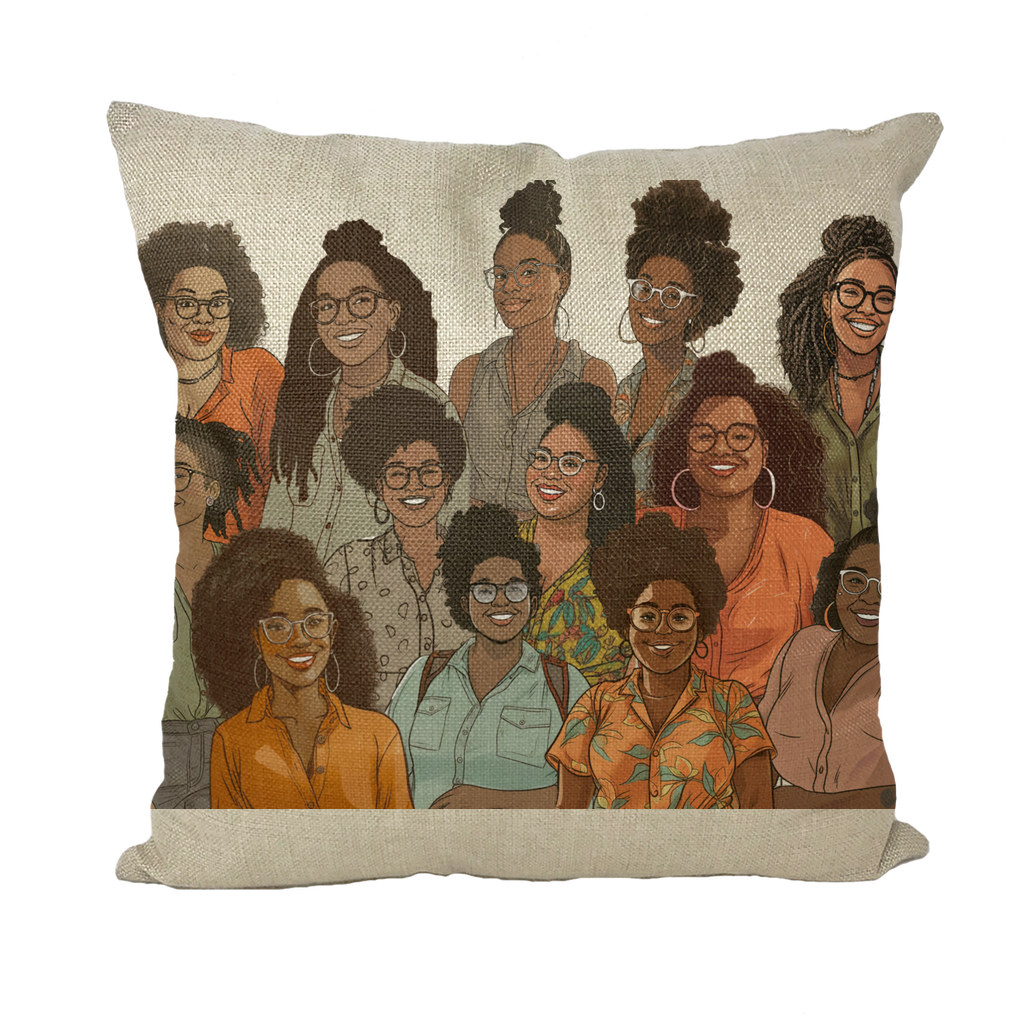 Womens Collective| Everyday magic | Melanin Magic Throw Pillows