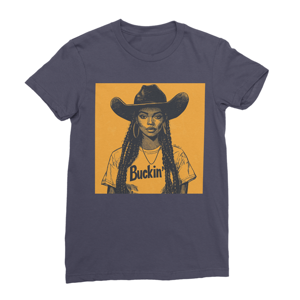 Bey Collection |  Buckin' Premium Jersey Women's T-Shirt