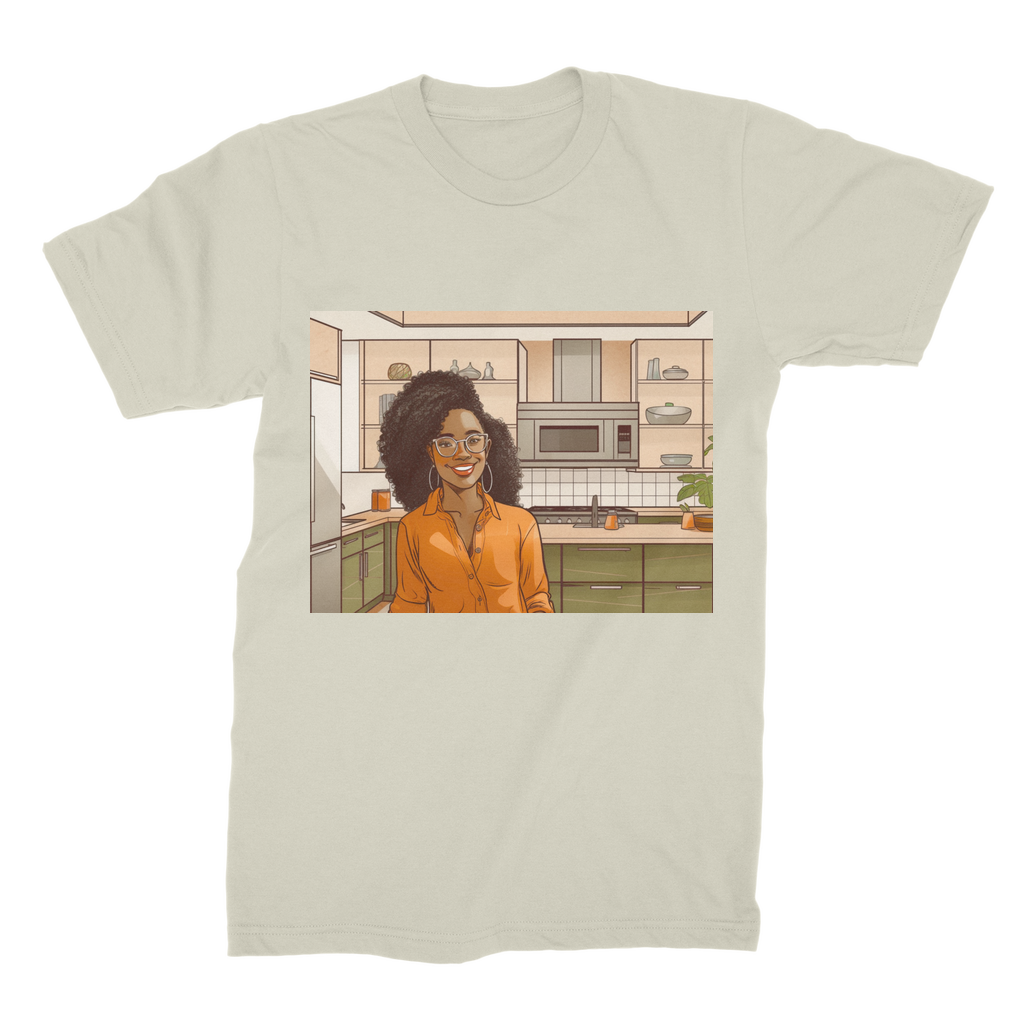 | Rose Melanin Magic | Premium Jersey Adult T-Shirt