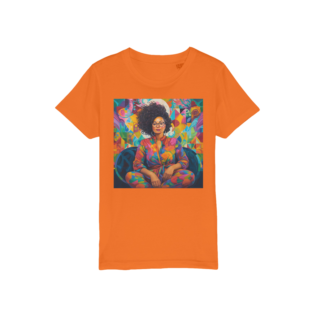 Black In Tech Collection | Kaisha | Organic Jersey Kids T-Shirt