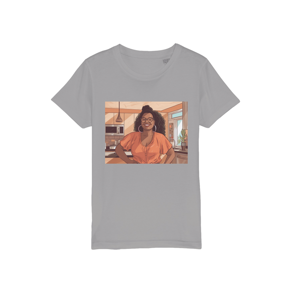 | Grace Melanin Magic | Organic Jersey Kids T-Shirt