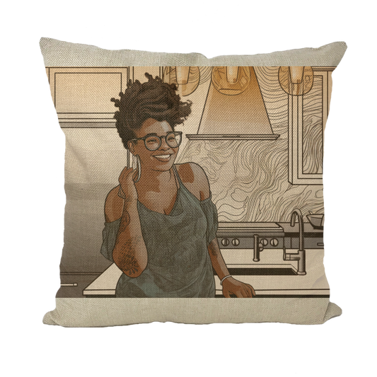 |Tamika Melanin Magic | Throw Pillows