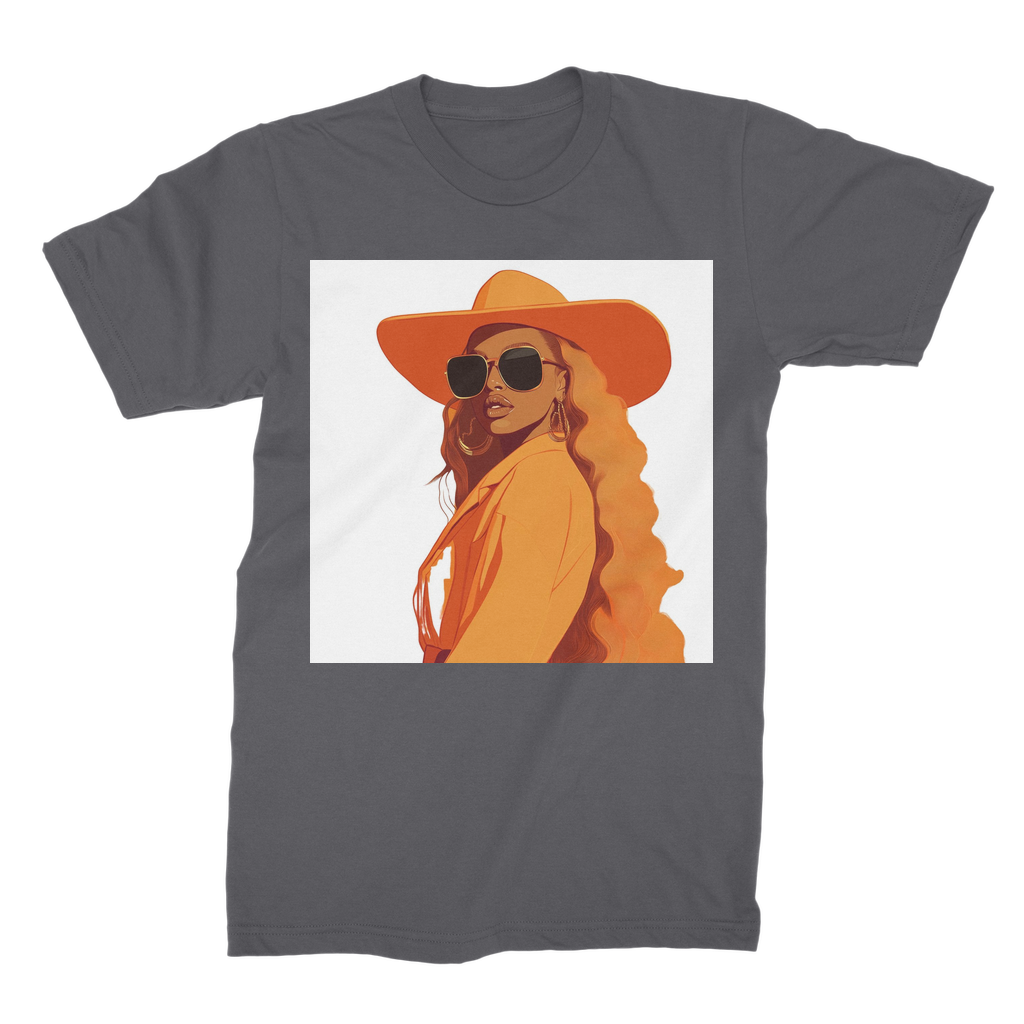 Bey Collection| Orange Diva | #cowboycarter Premium Jersey Adult T-Shirt