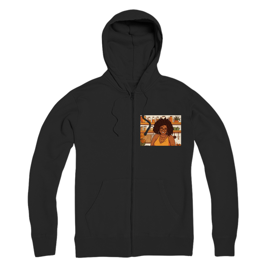| Mimi Melanin Magic| Premium Adult Zip Hoodie