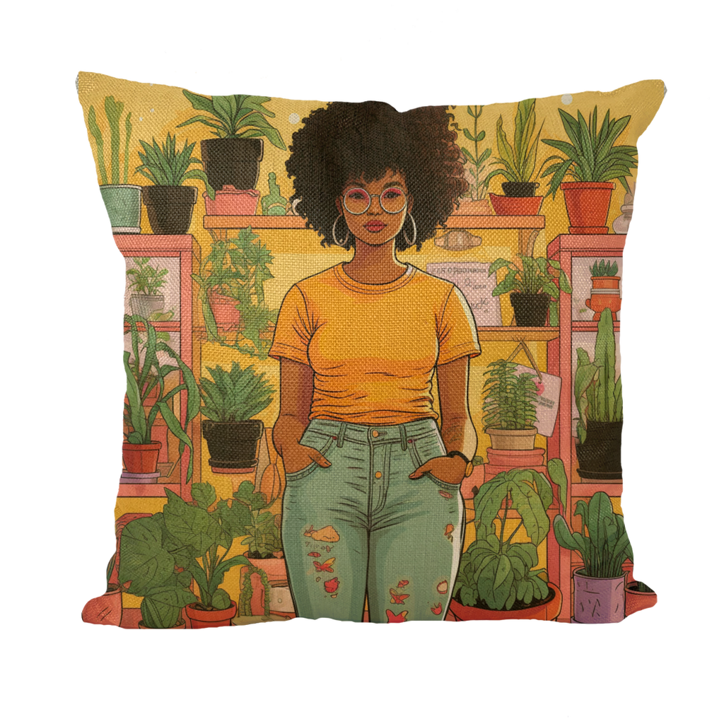 | Plant Mom Collection | Navia Sunlight | Throw Pillows