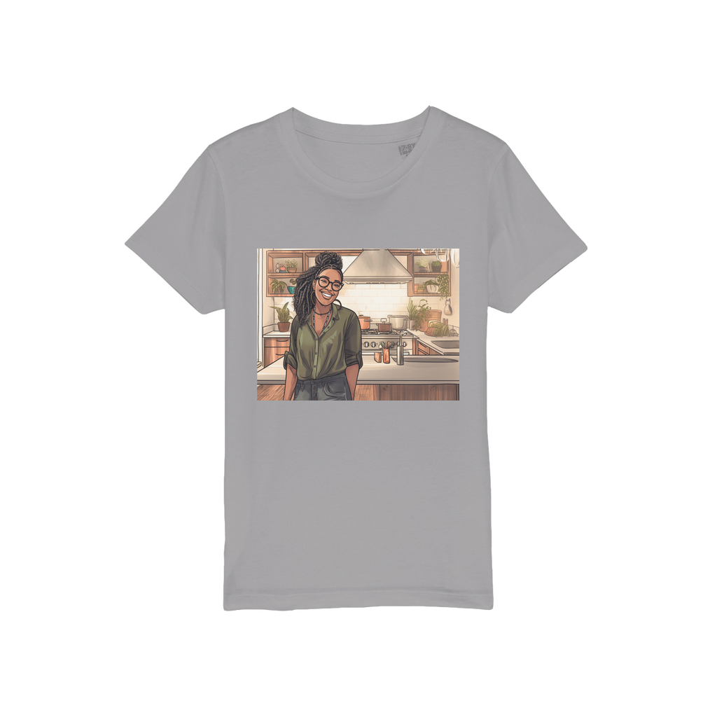 | Janell Melanin Magic | Organic Jersey Kids T-Shirt