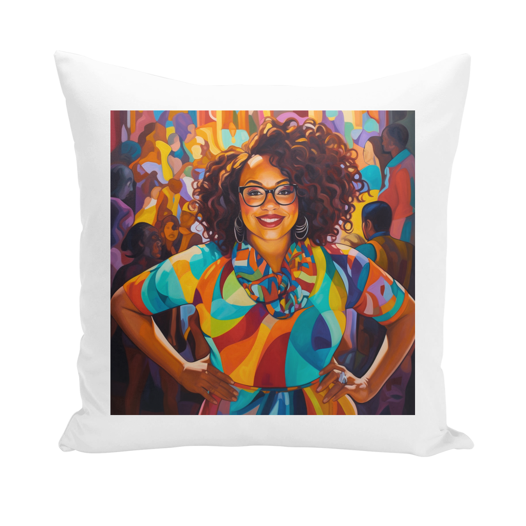 Black In Tech Collection | Jamela | Throw Pillows