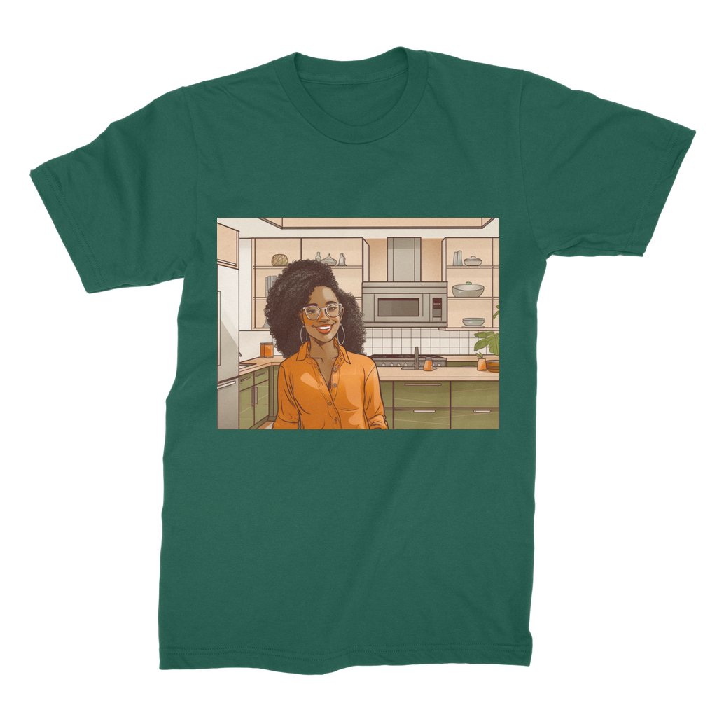 | Rose Melanin Magic | Premium Jersey Adult T-Shirt