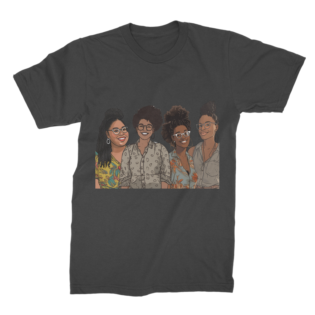| Women's Collective | Quad Sis| Melanin Magic | Premium Jersey Adult T-Shirt