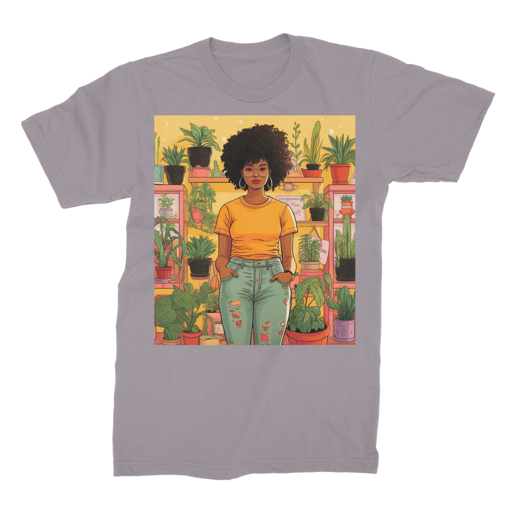 | Plant Mom Collection | Navia Sunlight | Premium Jersey Adult T-Shirt