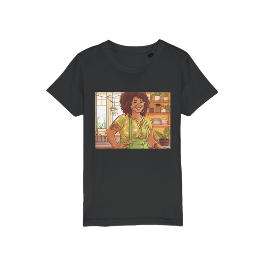 | Selenda Melanin Magic Organic Jersey Kids T-Shirt