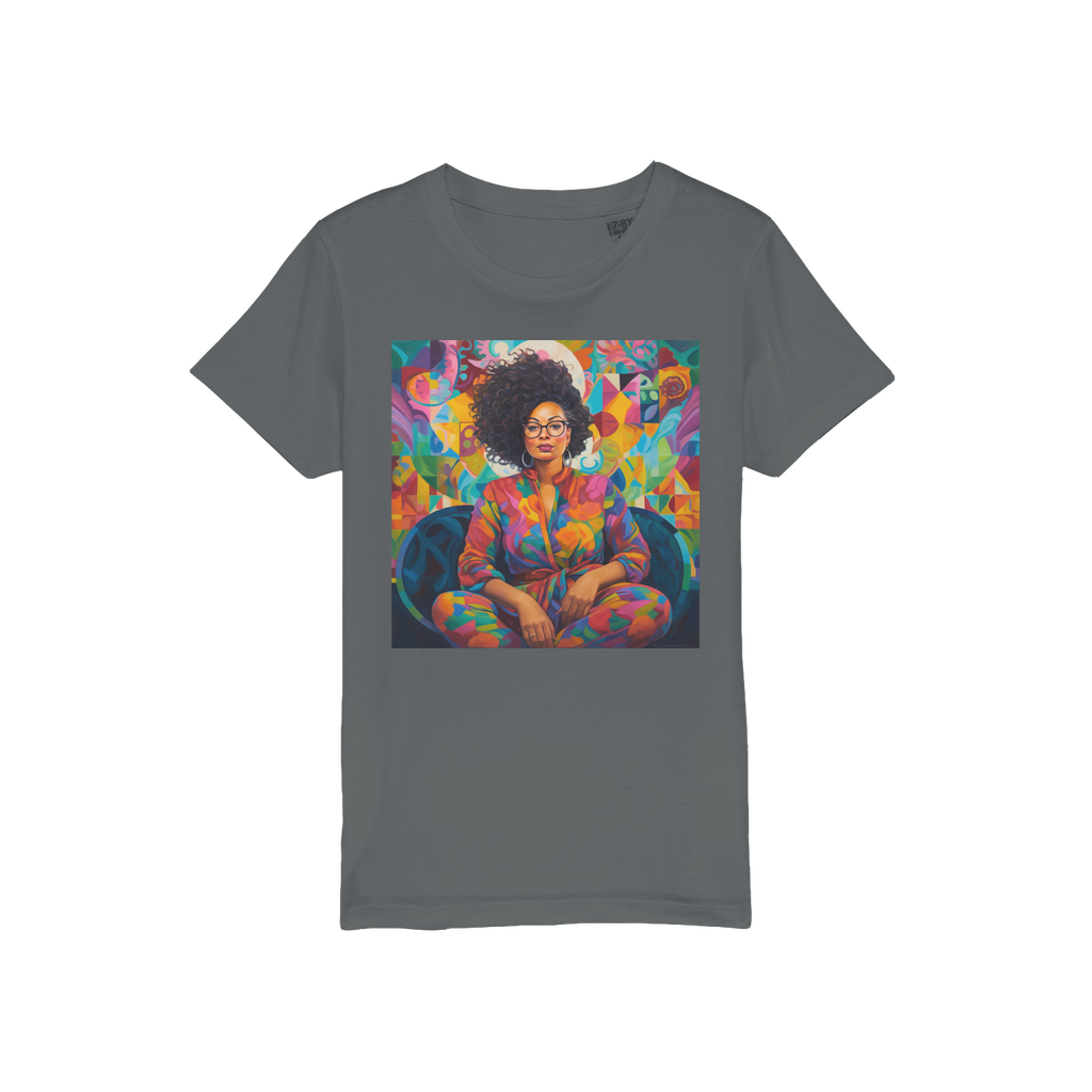 Black In Tech Collection | Kaisha | Organic Jersey Kids T-Shirt