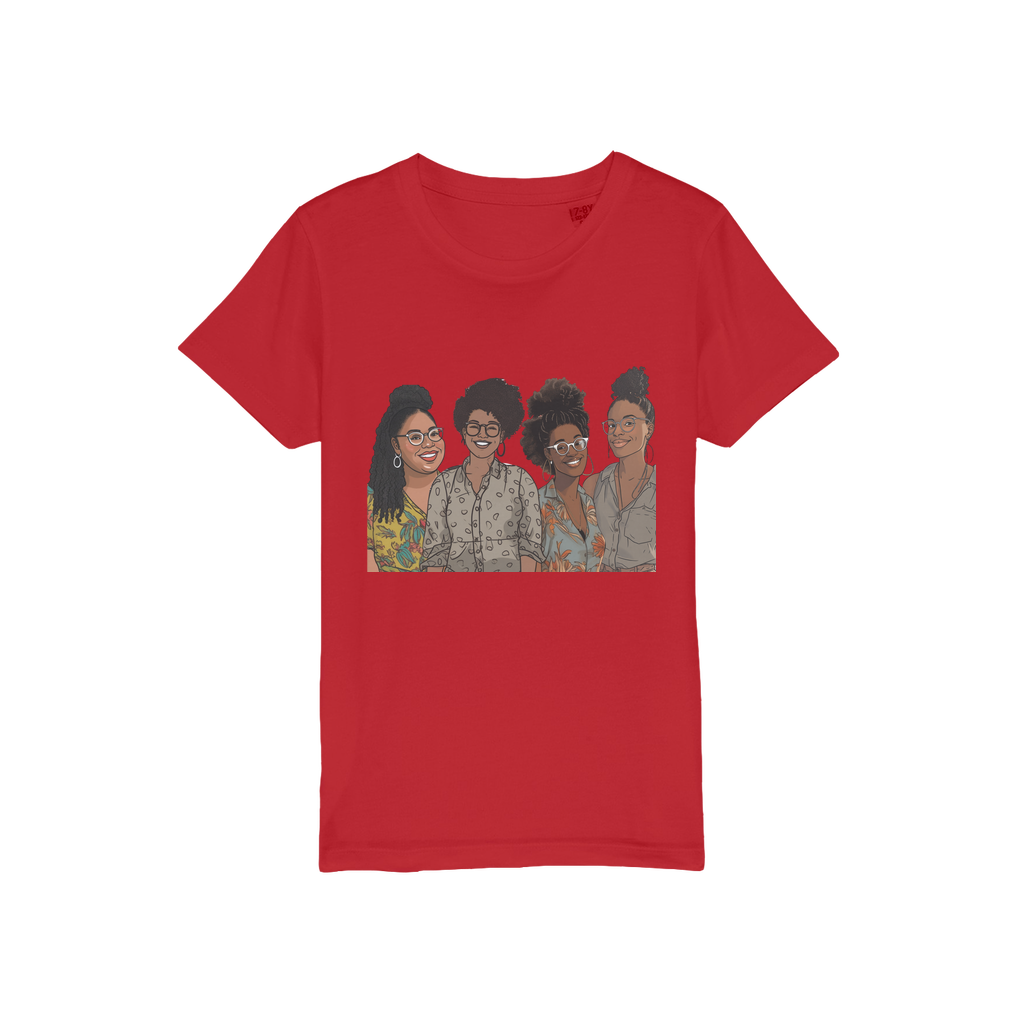 | Women's Collective | Quad Sis| Melanin Magic | Organic Jersey Kids T-Shirt