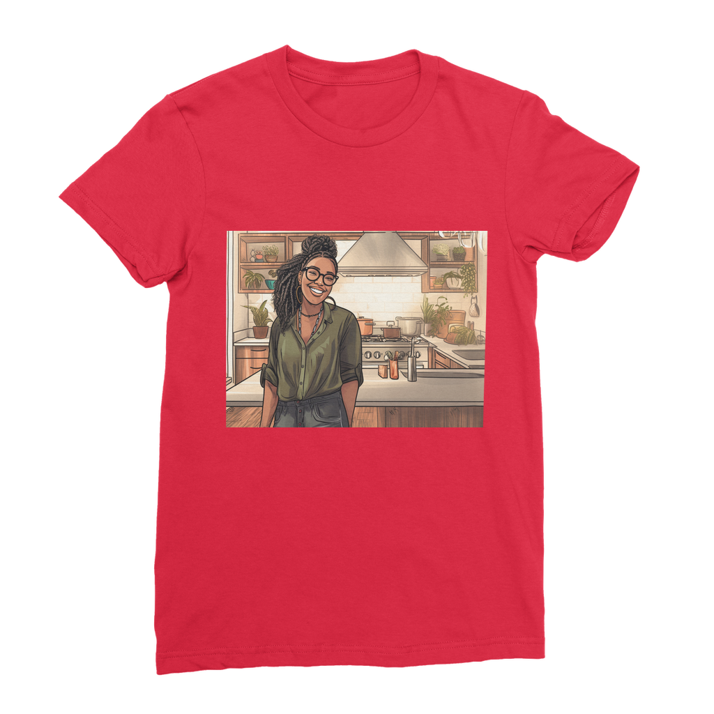 | Janell Melanin Magic | Premium Jersey Women's T-Shirt