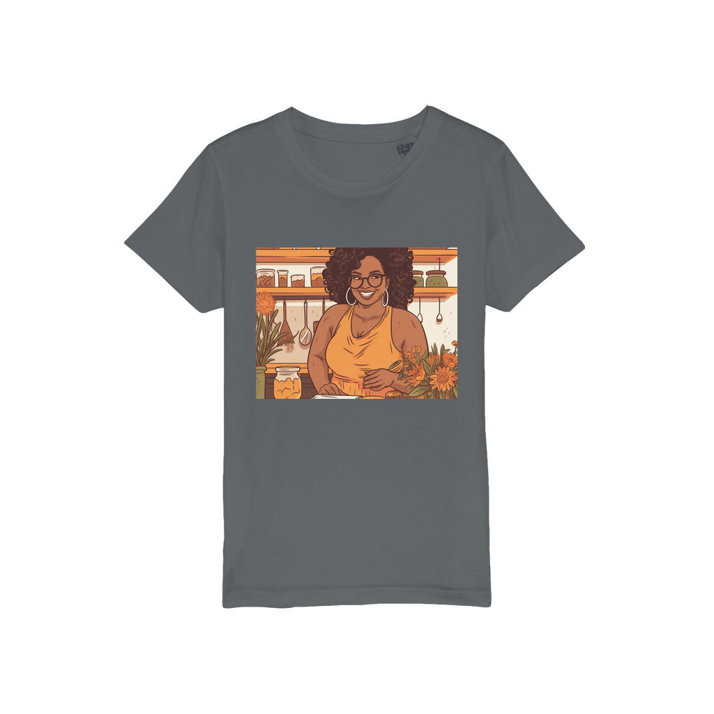 |Sunny Melanin Magic | Organic Jersey Kids T-Shirt