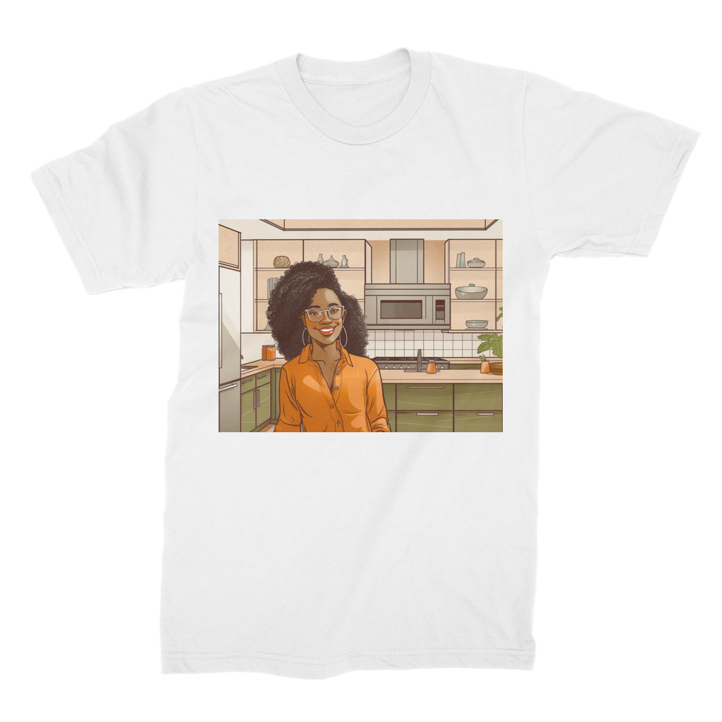 | Rose Melanin Magic | Premium Jersey Adult T-Shirt