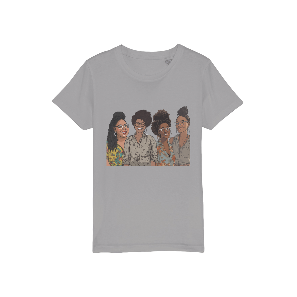 | Women's Collective | Quad Sis| Melanin Magic | Organic Jersey Kids T-Shirt