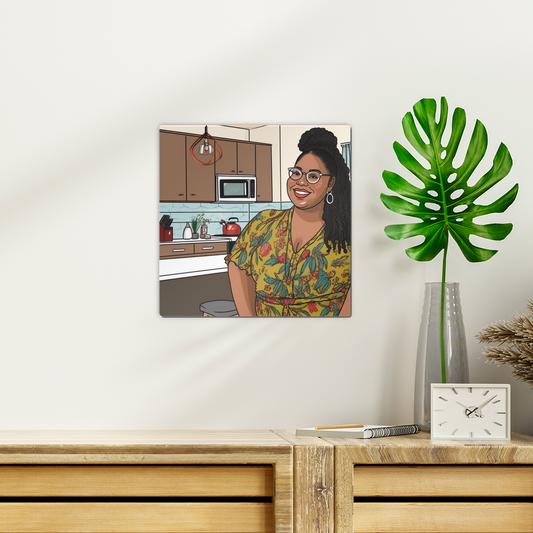 | Everyday Black Girl Magic Collection | Janelle Melanin Magic | Wall Tile