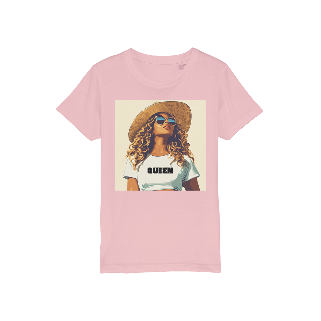 Bey Collection| Queen | #Cowboycater| Organic Jersey Kids T-Shirt