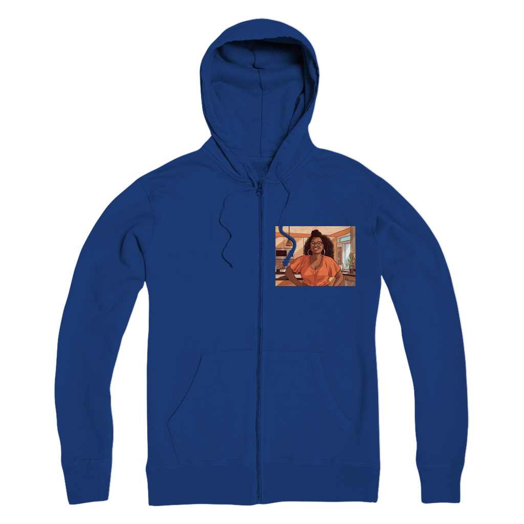 | Grace Melanin Magic | Premium Adult Zip Hoodie
