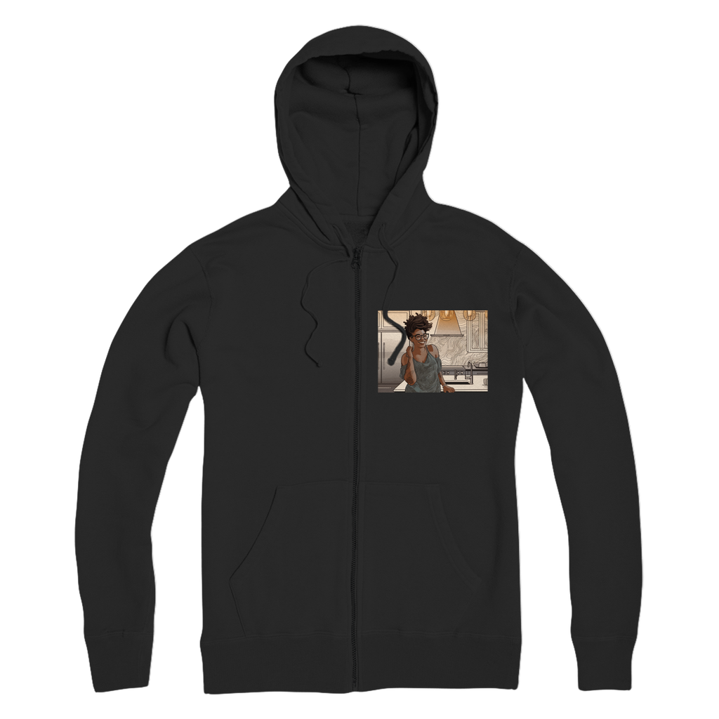 |Tamika Melanin Magic | Premium Adult Zip Hoodie