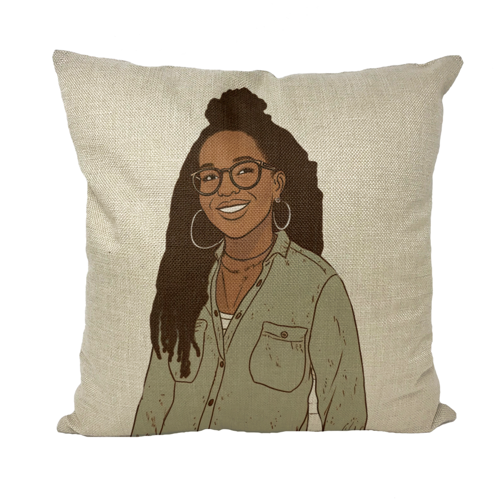 | Everyday Black Girl Magic Collection | Kelly Melanin Magic | Throw Pillow with Insert