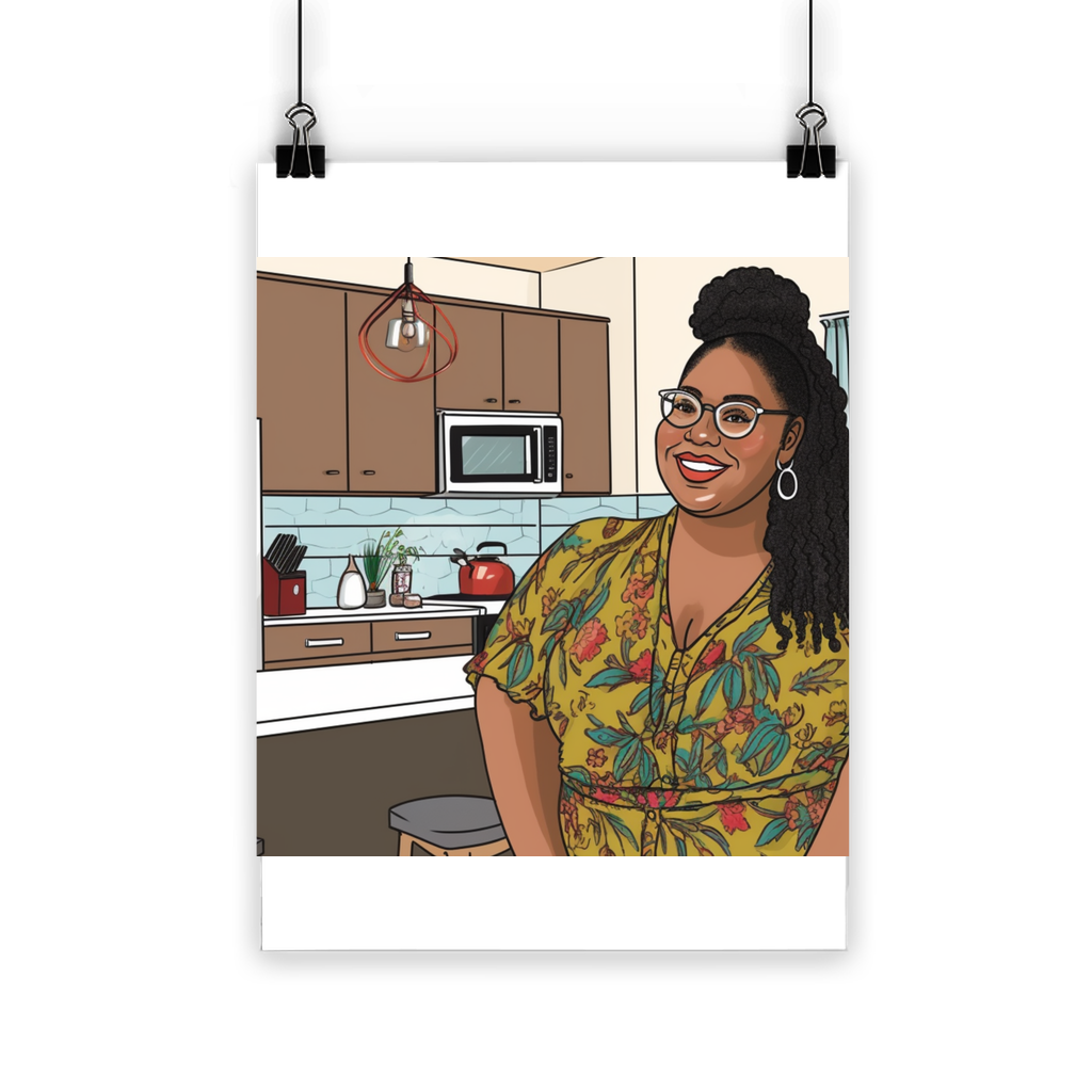 | Everyday Black Girl Magic Collection | Janelle Melanin Magic | Classic Poster