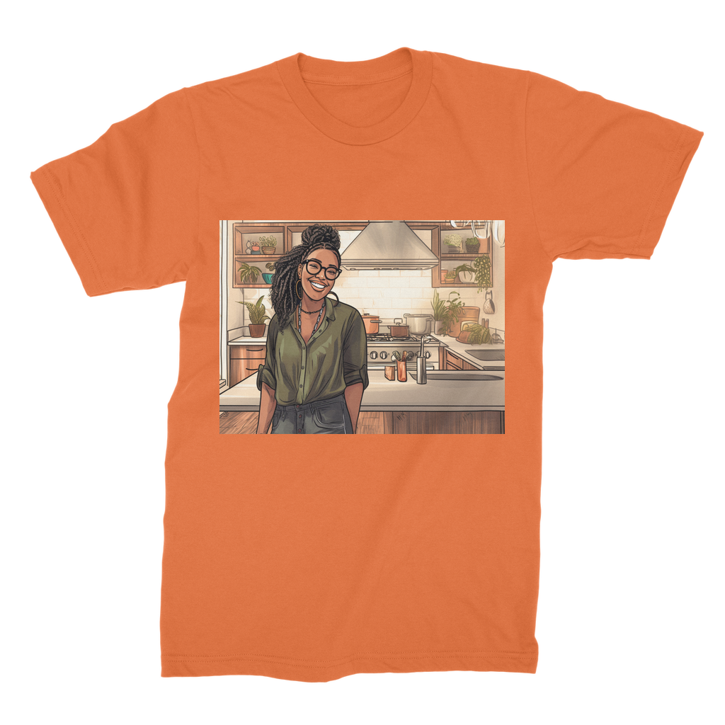 | Janell Melanin Magic | Premium Jersey Adult T-Shirt