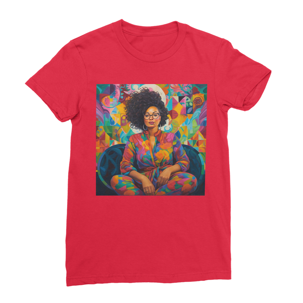 Black In Tech Collection | Kaisha | Premium Jersey Women's T-Shirt