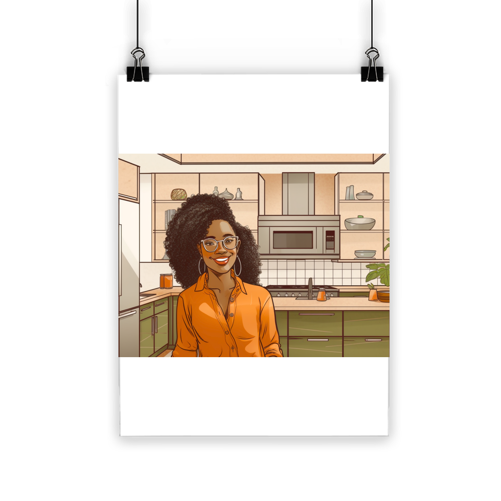 | Rose Melanin Magic | Classic Poster