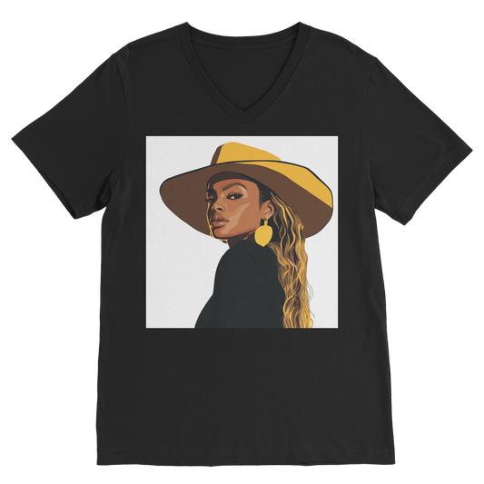 Bey Collection| I'm a Diva| #Cowboycarter Premium V-Neck T-Shirt