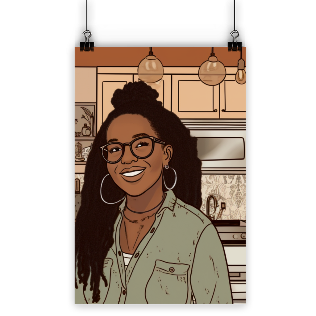 | Kelly Melanin Magic | Classic Poster