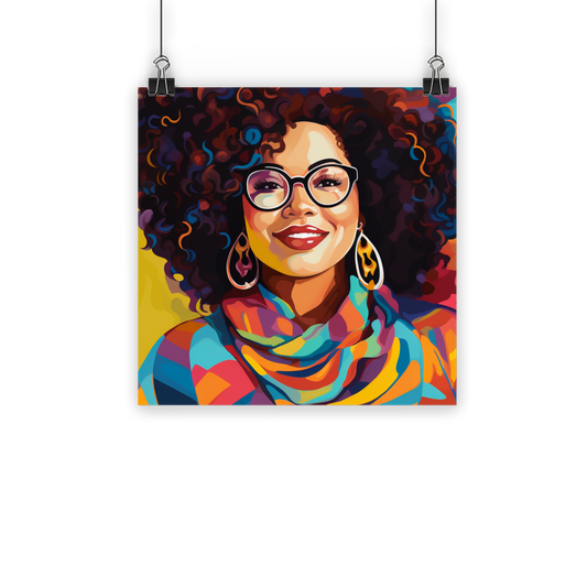 Black In Tech Collection| Maria| Classic Poster