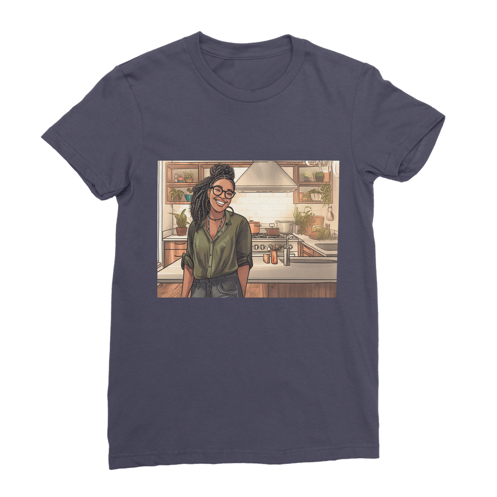 | Janell Melanin Magic | Premium Jersey Women's T-Shirt
