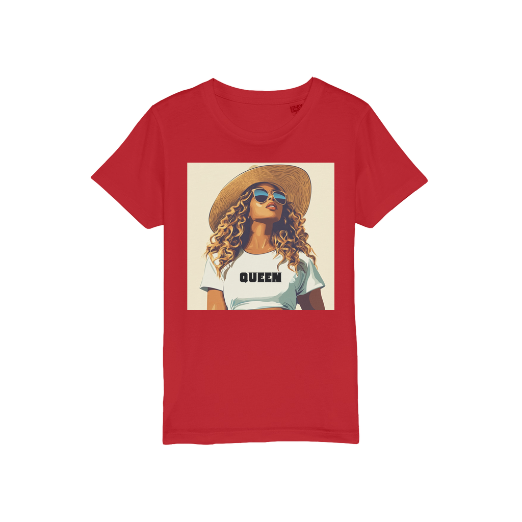 Bey Collection| Queen | #Cowboycater| Organic Jersey Kids T-Shirt