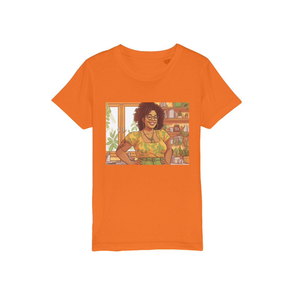 | Lexie Melanin Magic Organic Jersey Kids T-Shirt