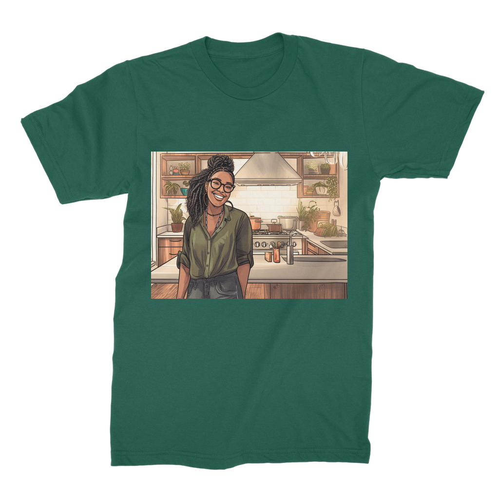 | Janell Melanin Magic | Premium Jersey Adult T-Shirt