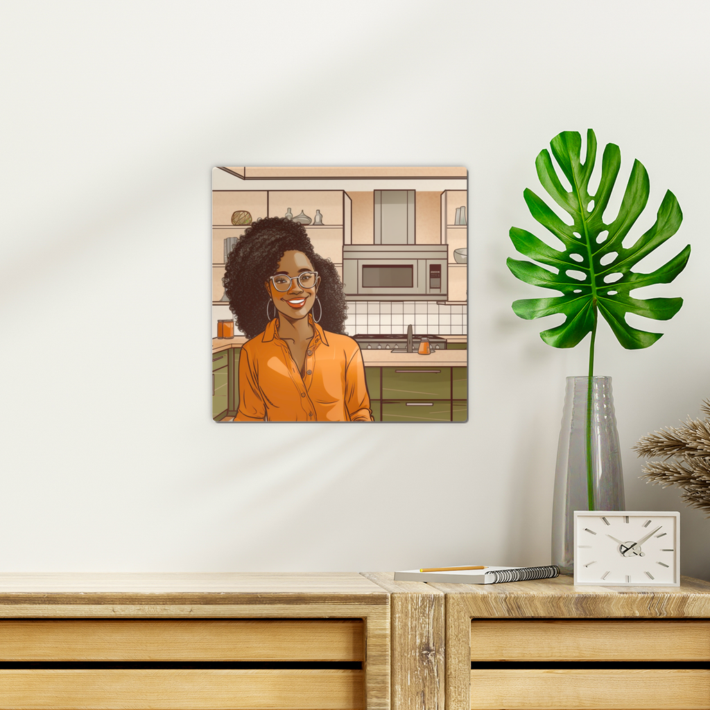 | Rose Melanin Magic | Wall Tile