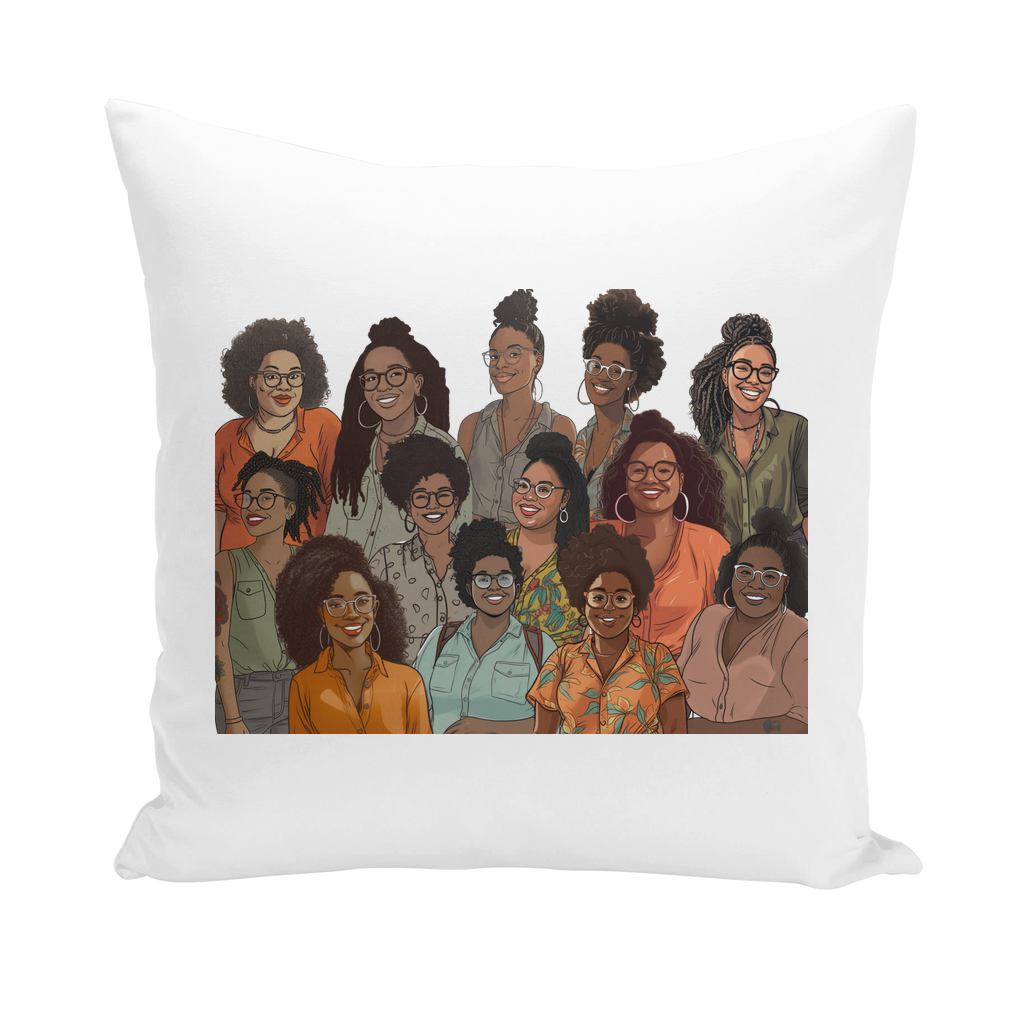 Womens Collective| Everyday magic | Melanin Magic Throw Pillows