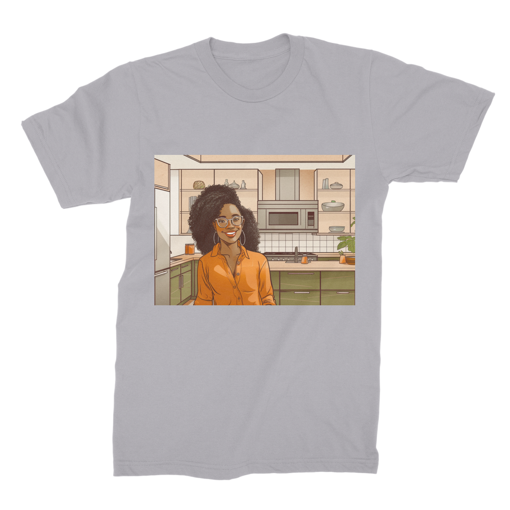| Rose Melanin Magic | Premium Jersey Adult T-Shirt