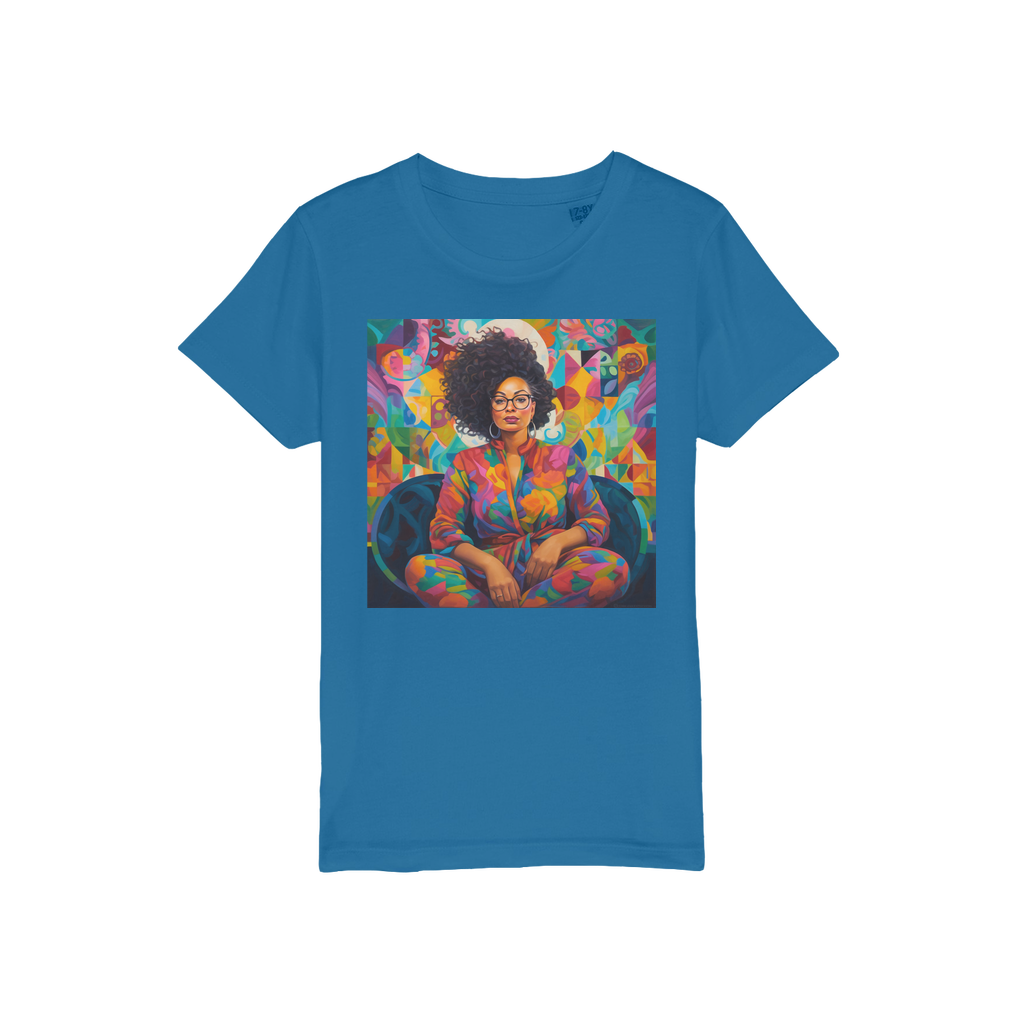 Black In Tech Collection | Kaisha | Organic Jersey Kids T-Shirt