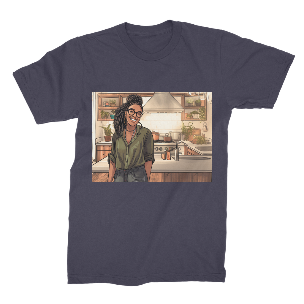 | Janell Melanin Magic | Premium Jersey Adult T-Shirt