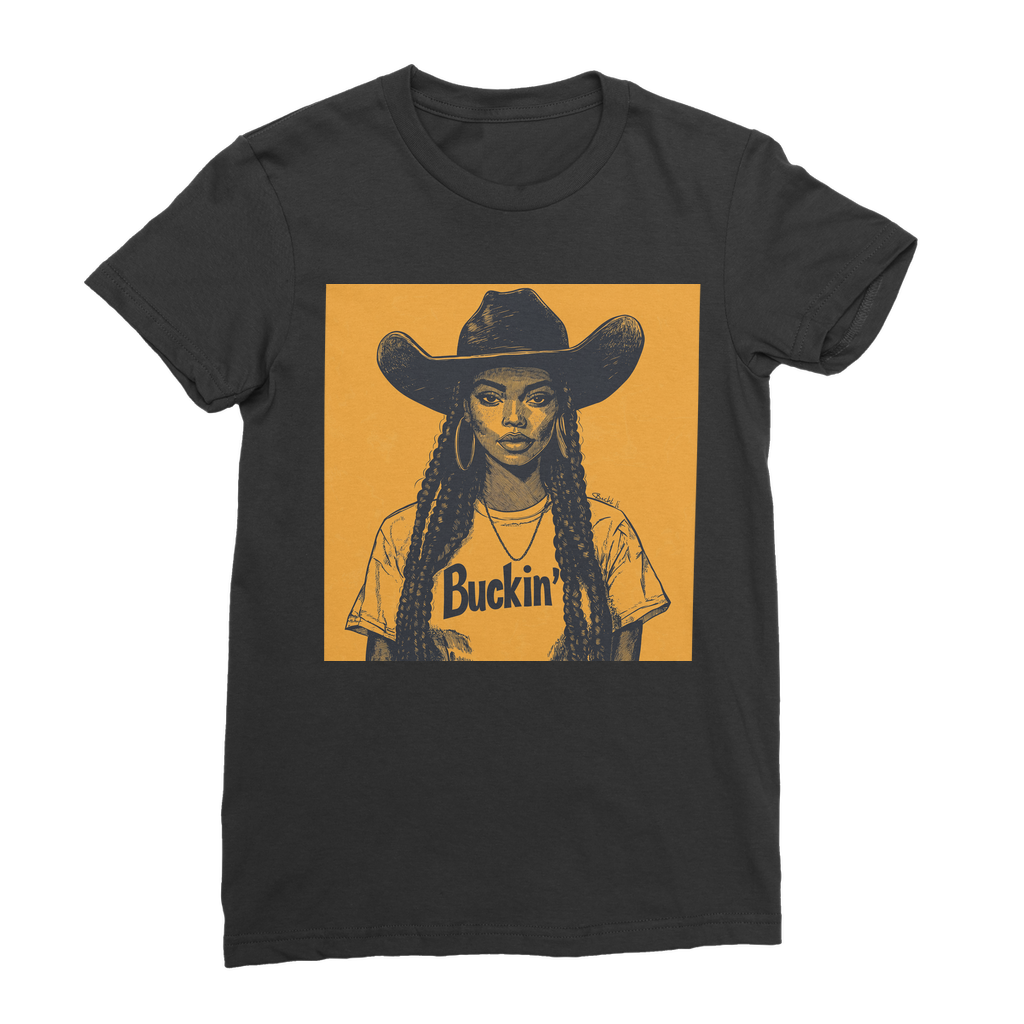 Bey Collection |  Buckin' Premium Jersey Women's T-Shirt