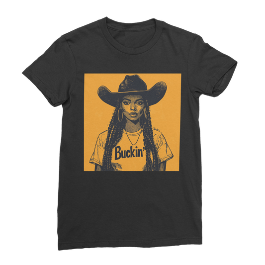 Bey Collection |  Buckin' Premium Jersey Women's T-Shirt