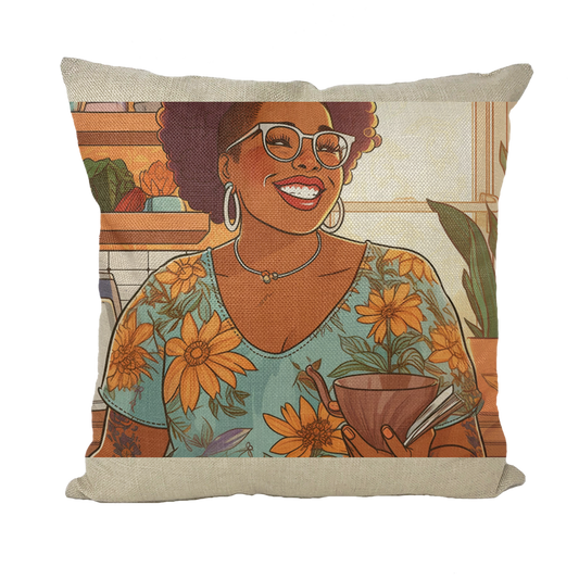 | Nia Melanin Magic| Throw Pillows