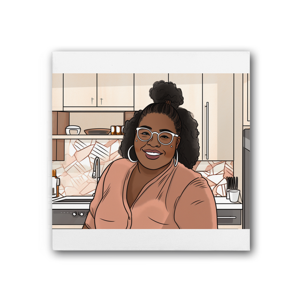 | Everyday Black Girl Magic Collection | Debra Melanin Magic| Premium Stretched Canvas