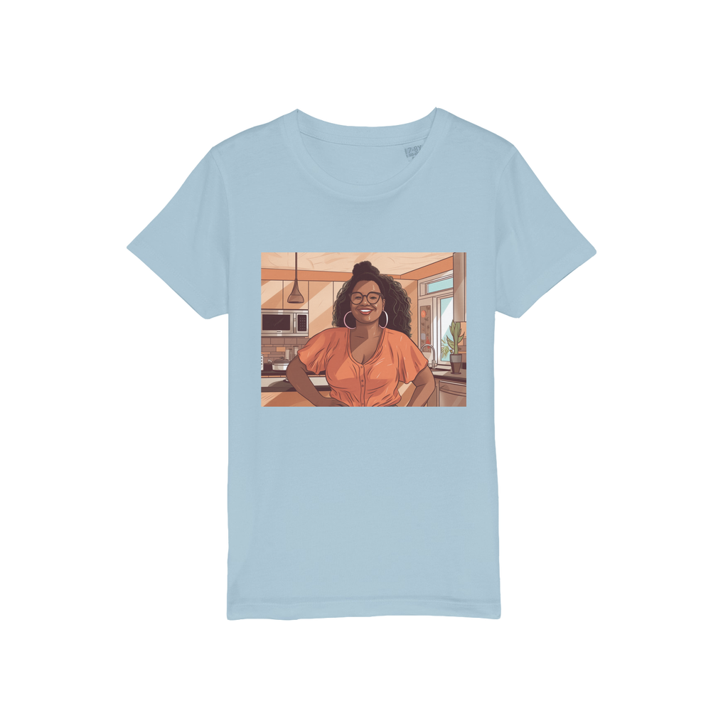 | Grace Melanin Magic | Organic Jersey Kids T-Shirt