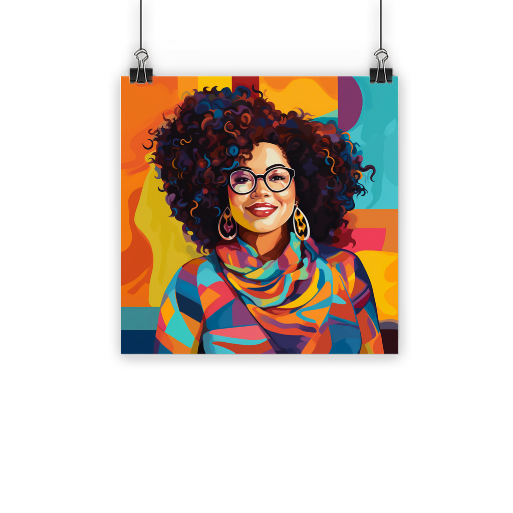 Black In Tech Collection| Maria| Classic Poster