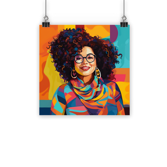 Black In Tech Collection| Maria| Classic Poster