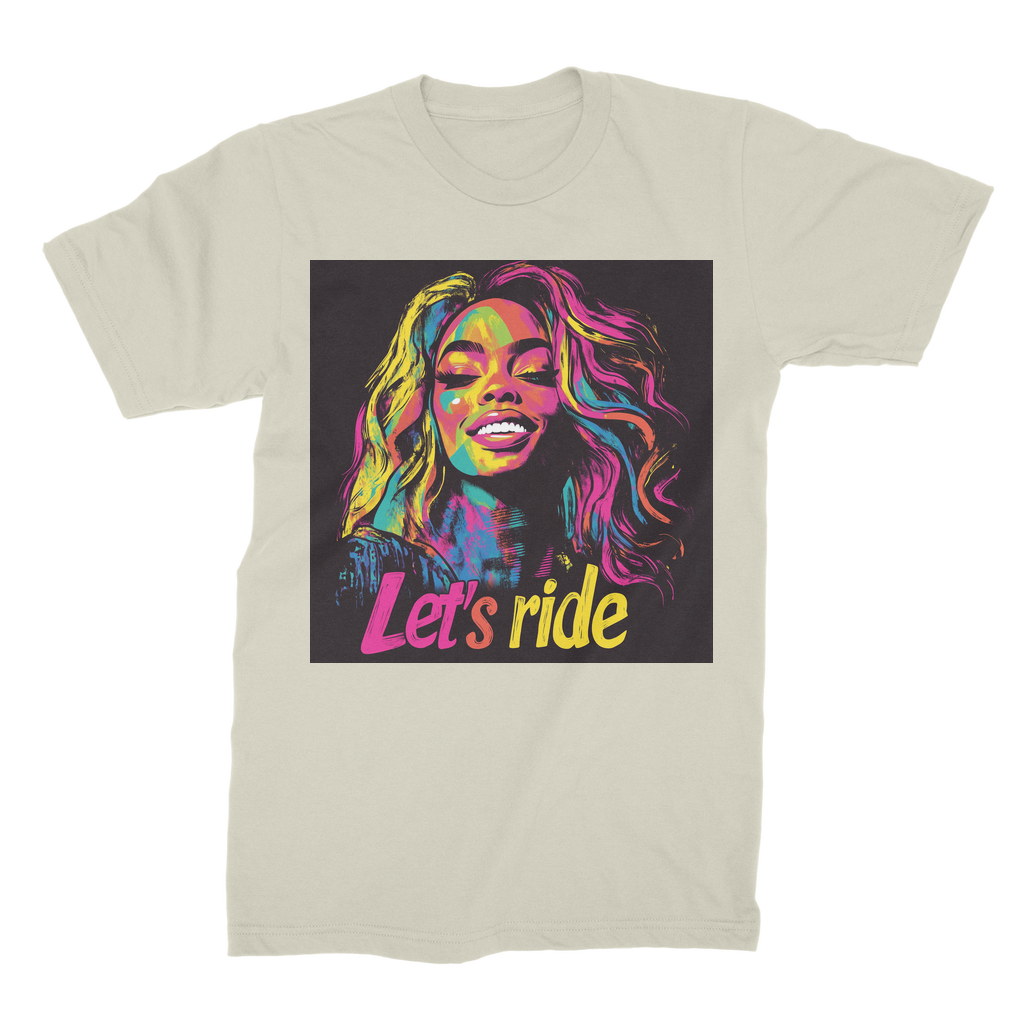 Bey Collection | Neon Bey - Lets Ride Premium Jersey Adult T-Shirt
